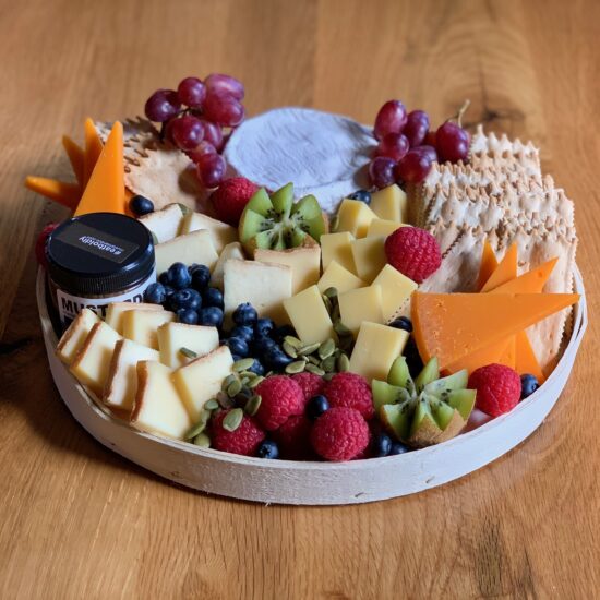 Black Radish creamery cheese board